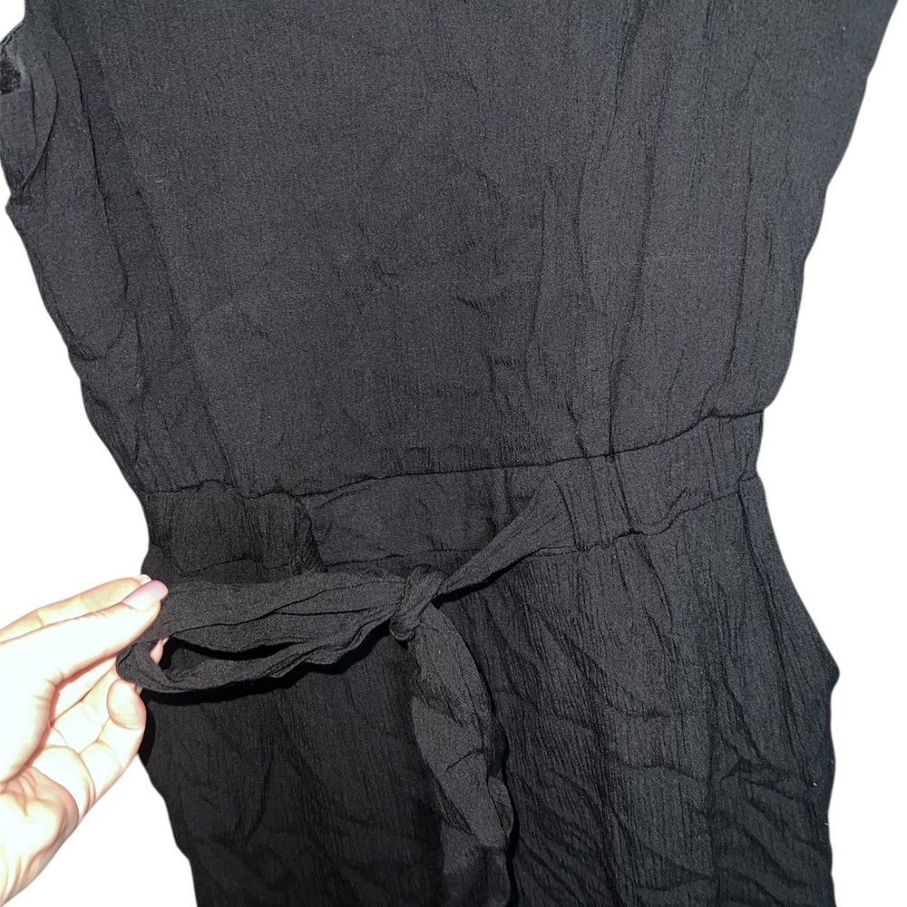 Solid Black Jumpsuit - image 2